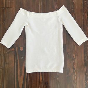 Aritzia Babaton Off Shoulder Blouse